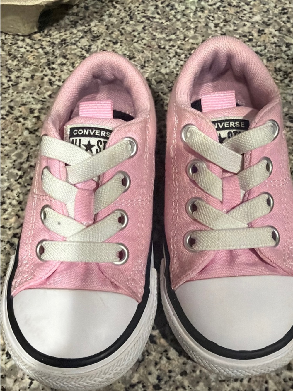 Converse Toddler Pink Low Top Sneakers